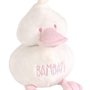 BamBam Duck Cuddle knuffel roze