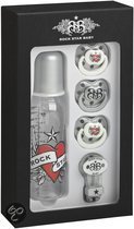 Rock Star Baby – 5 delig Gift Set Heart & Wings