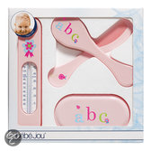 bébé-jou – Geschenkset ABC – Lichtroze