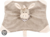 Nattou – Cappuccino – knuffeldoek ezel