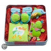 Uiltjeknappen Babyset Geschenkdoos wijze kikker