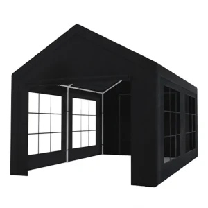 Partytent zwart semi professioneel 3x4m